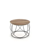 COFFEE TABLE NUBIRA, FRAME - BLACK, TOP - NUT order